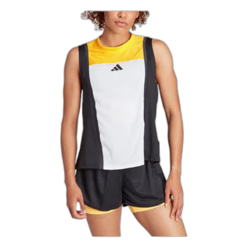 adidas Tennis HEAT.RDY Pro Match Tank 'White Yellow Black' (Women's)