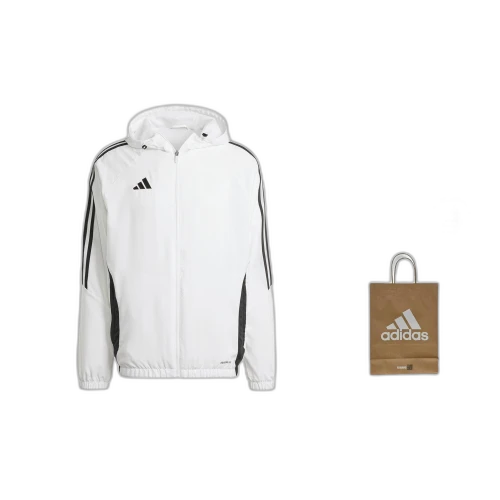 adidas Tiro 24 Windbreaker Asia Sizing 'White Black'