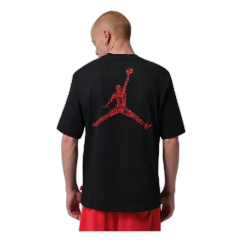 Jordan Brooklyn T-Shirt 'Black University Red'