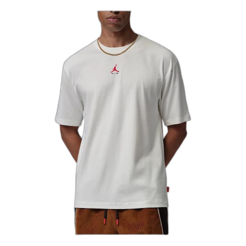 Jordan Brooklyn T-Shirt 'Sail University Red'