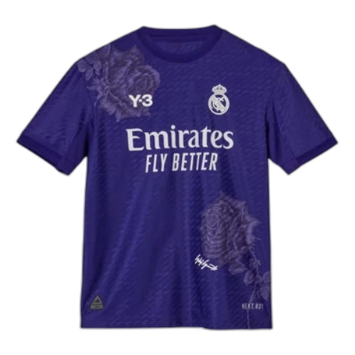 (GS) adidas x Y-3 Real Madrid CF 23/24 Fourth Authentic Jersey 'Purple'