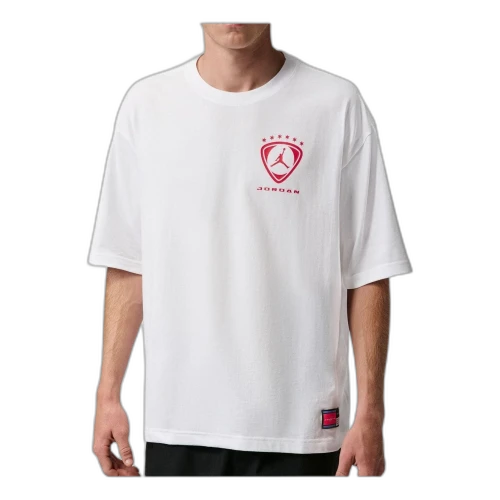 Jordan Brooklyn T-Shirt 'White University Blue'