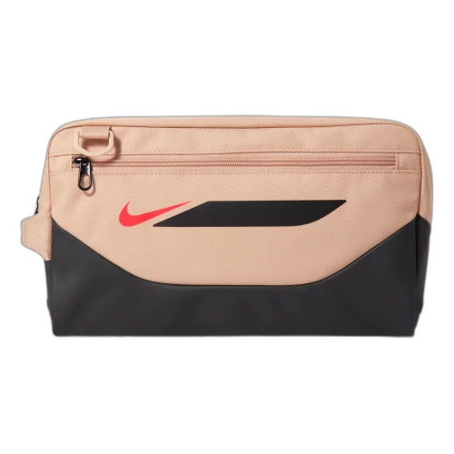 Nike Academy 11L Shoe Bag 'Linen Black Bright Crimson'