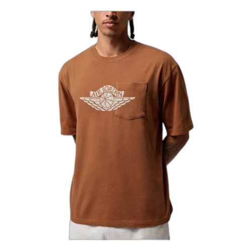 Jordan Flight Essentials Pocket T-Shirt 'Light British Tan Shadow Brown'