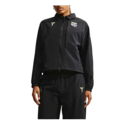 Nike Kobe x FC Barcelona Away Woven Jacket 'Black Field Purple' (Women's)