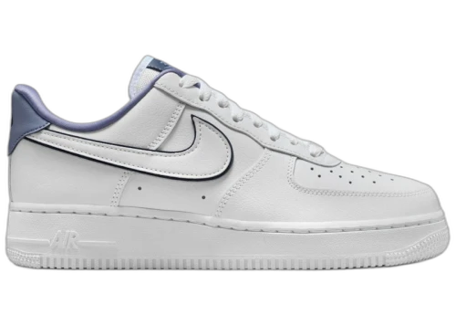 Nike Air Force 1 Low '07 Essential White Midnight Navy (Women's)