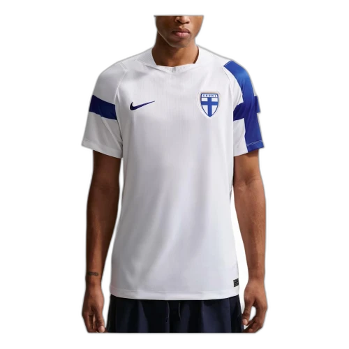 Nike Finland 2026 Stadium Home Dri-FIT Soccer Replica Jersey 'White Hyper Blue'