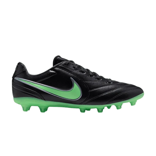 Nike Tiempo Ligera Pro AG Low 'Black Illusion Green'