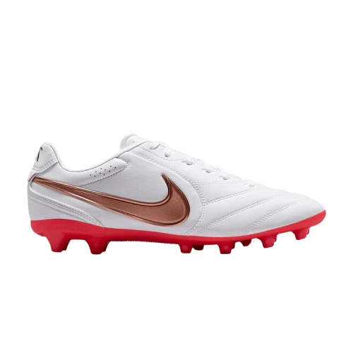 Nike Tiempo Ligera Pro AG Low 'White Bright Crimson Blur'