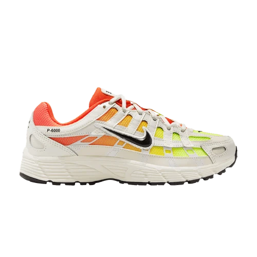 (GS) Nike P-6000 'Sail Cosmic Clay Volt'