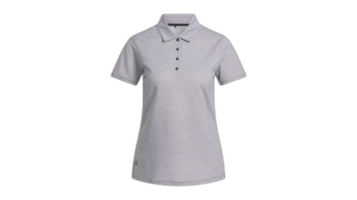 adidas Women's Ottoman Short Sleeve Polo Shirt Black