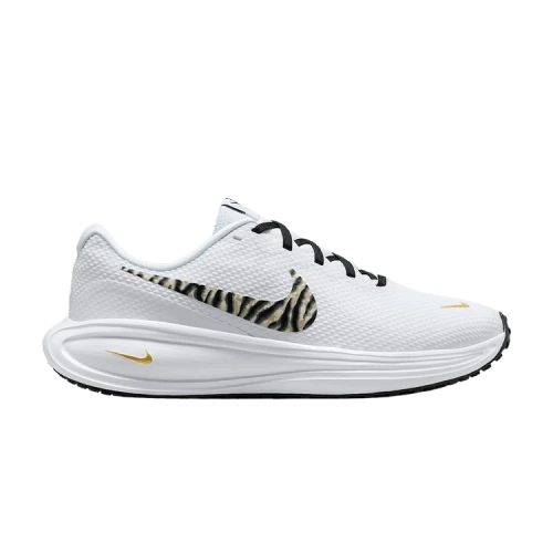 Nike Revolution 8 White Gold Coconut Milk Black (Women's)