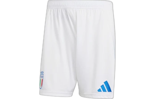 adidas Italy 24 Home Football Shorts Asia Sizing 'White'