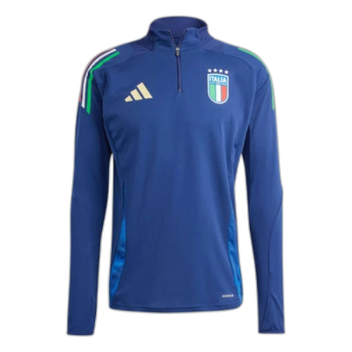 adidas Italy Tiro 24 Competition Training Top Asia Sizing 'Blue'