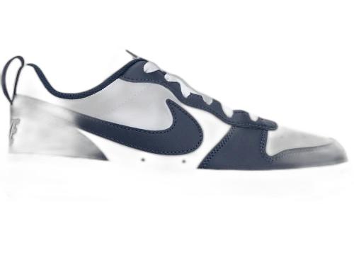 Nike Court Borough Low White Midnight Navy (GS)