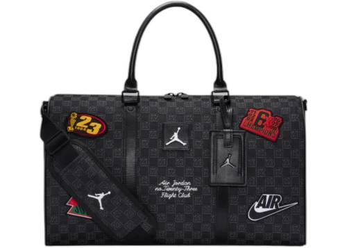 Nike Monogram Duffel Bag Black