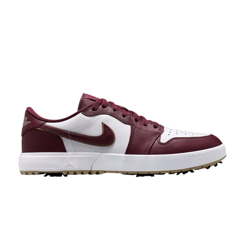 Air Jordan 1 Low Golf Spiked 'Dark Team Red'