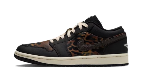 Air Jordan 1 Low SE 'Black Leopard'