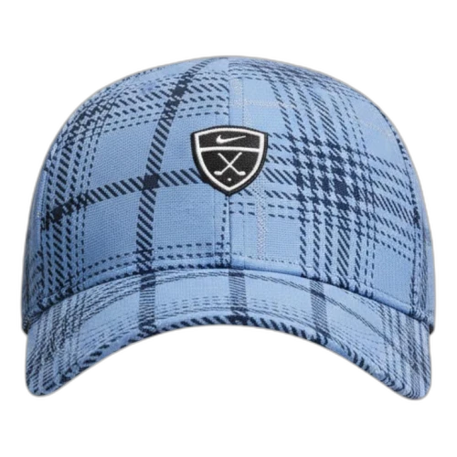 Nike Club Golf Plaid Cap 'Work Blue Anthracite Black'