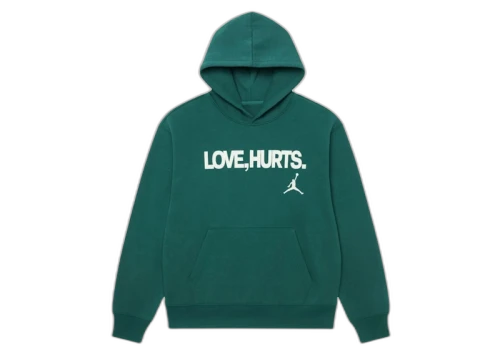 Jordan Women's Jalen Hurts Love Hurts Pullover Fleece Hoodie Sport Teal