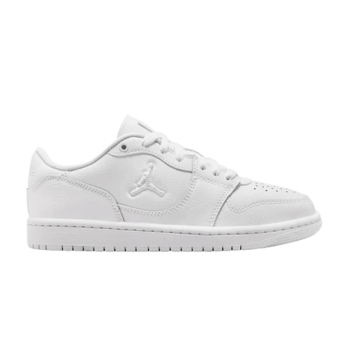 (GS) Air Jordan Court Connect Low 'White Pure Platinum'