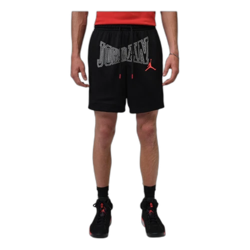 Jordan Brooklyn 18cm Shorts 'Black Infrared 23'