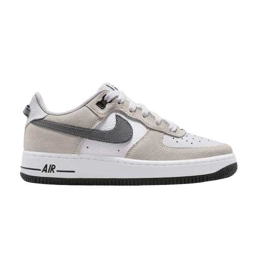 Nike Air Force 1 Lv8 GS 'White Black Cool Grey'