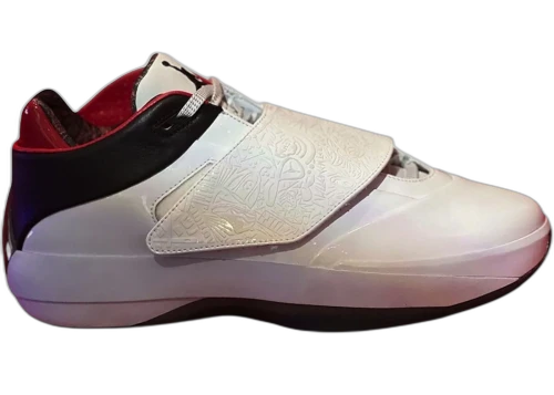 Jordan 40-20 White Varsity Red