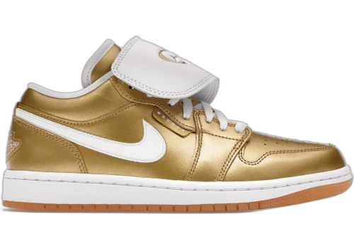 Jordan 1 Low Gold Tiempo (Women's)