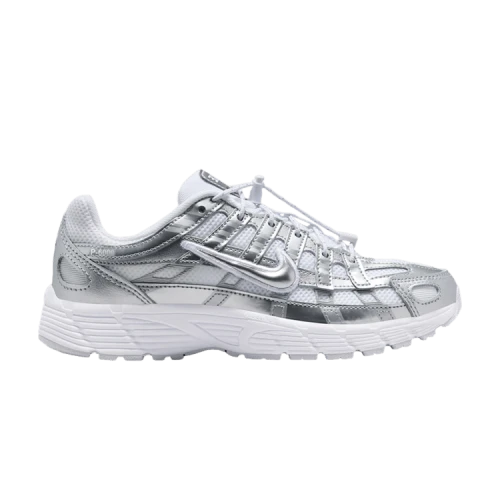 Nike P 6000 Low top Running Shoes Silver Unisex
