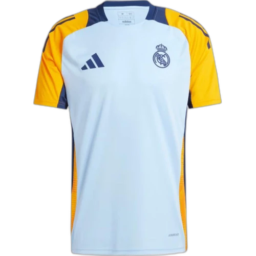adidas Real Madrid Tiro 24 Competition Training Soccer Jersey Asia Sizing 'Glow Blue'