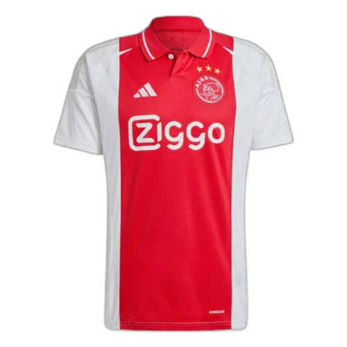 adidas Ajax Amsterdam 24/25 Home Football Jersey Asia Sizing 'White Red'