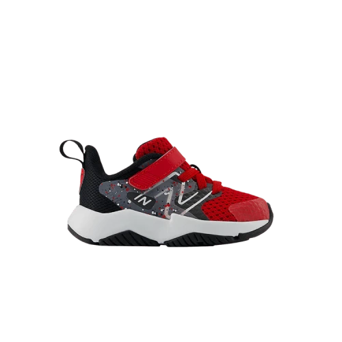 New Balance Rave Run v2 Bungee Lace Team Red Black Black Cement (TD)