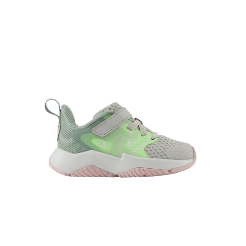 New Balance Rave Run v2 Bungee Lace Grey Matter Mint Flash Mosaic Green (TD)
