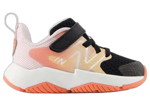 New Balance Rave Run v2 Bungee Lace Black Flare Rose Sugar (TD)