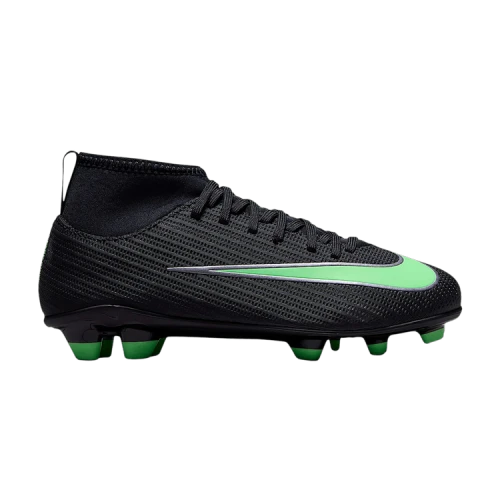 Nike Jr. Mercurial Superfly 11 Club MG PS 'Black Illusion Green'