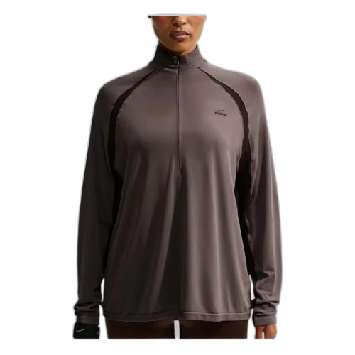 Nike SKIMS Stretch Knit 1/2-Zip T-Shirt 'Resin Phoenix' (Women's)