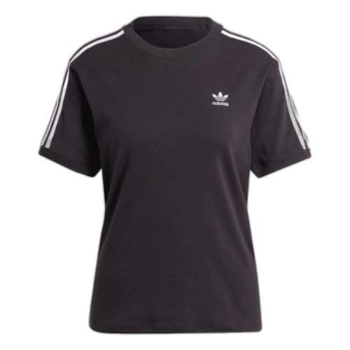 adidas Lifestyle 3-Stripes T-shirt Asia Sizing 'Black' (Women's)