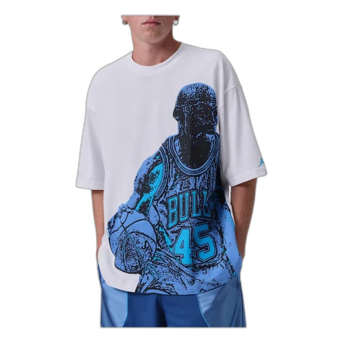 Jordan Sport Dri-FIT Graphic T-Shirt 'White Blue Beyond'