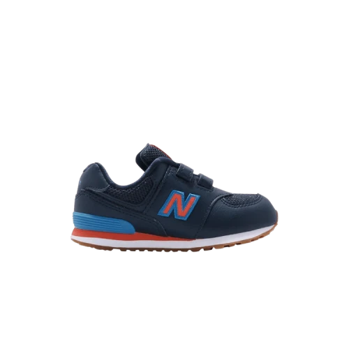 New Balance 574 Wide Toddler 'Navy Orange'