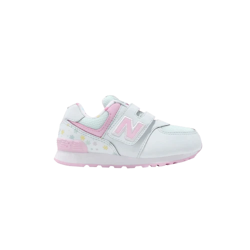 New Balance 574 Infant Wide 'Green Pink'
