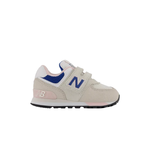 New Balance 574 Hook & Loop Toddler Wide 'Moonbeam Blue Groove'