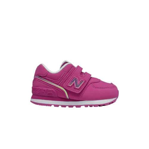 New Balance 574 Wide Toddler 'Iridescent Fuchsia'