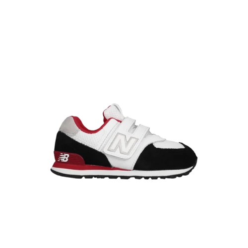 New Balance 574 Infant Wide 'White Black Red'