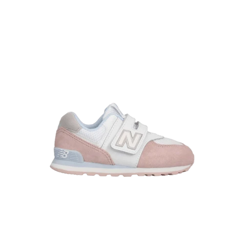 New Balance 574 Infant Wide 'White Pink'