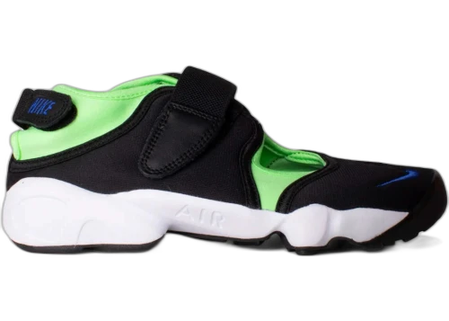 Nike Air Rift Black Royal Illusion Green (Women's)
