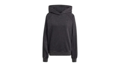 adidas Washed-Out Boyfriend-Fit Hoodie Black