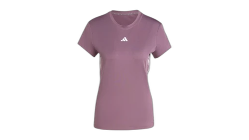 adidas Women's Hyperglam T-Shirt Shadow Fig/White