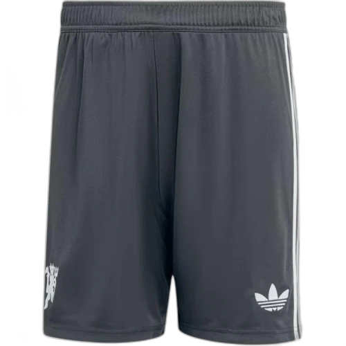 Adidas Originals SS24 Manchester United 24/25 Soccer Bottom Men's Carbon