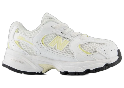 New Balance 530 Bungee Lace White Lemon (TD)